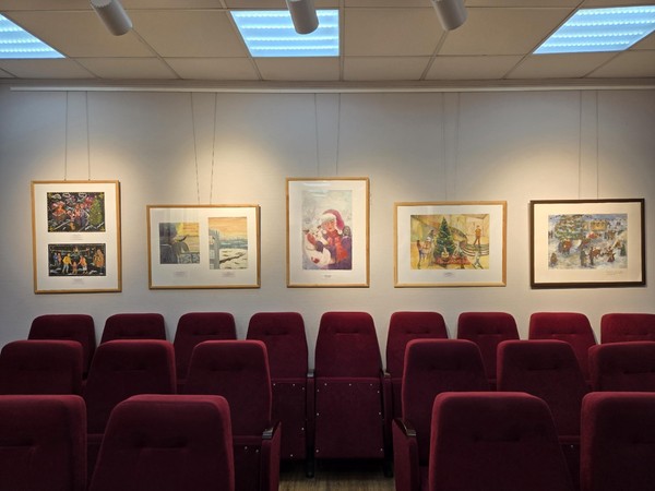 Выставка «Зима в палитре юных мастеров»