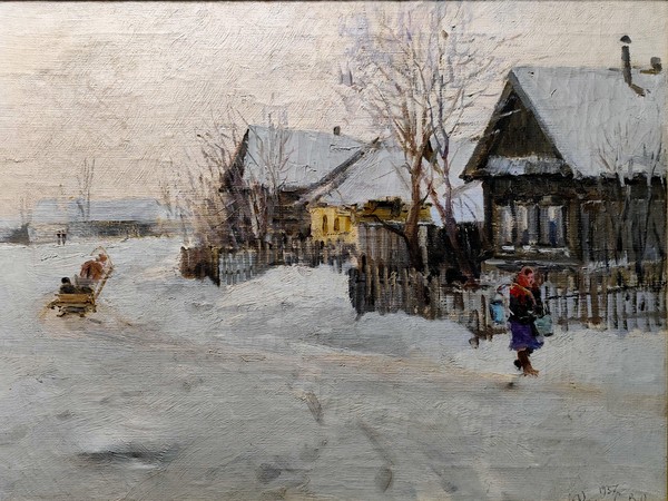 Выставка «Серебряные дали зимы»