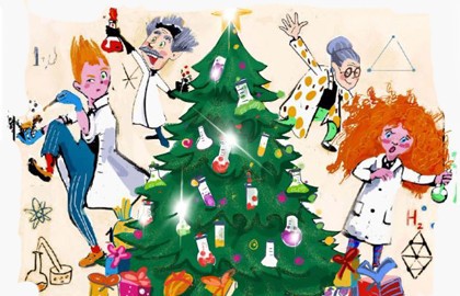 Ученая семейка и Новый год