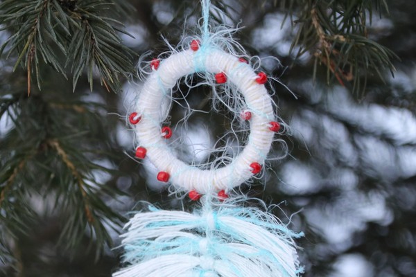 Мастер-класс «Клюква в снегу»