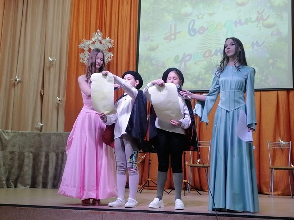 «Новогодний концерт» для обучающихся школы