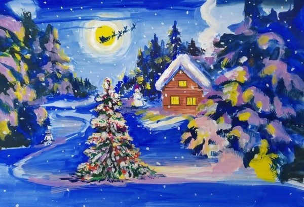 «Нарисуем Волшебство» мастер-класс по изобразительному искусству