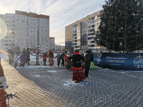 Народно-игровая программа «Волшебный праздник Коляда»