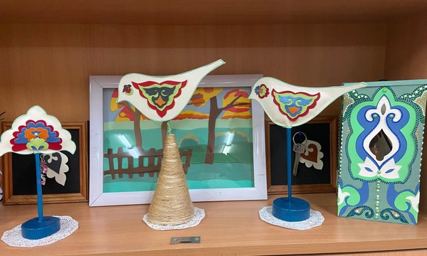 Мастер-класс «Брелок из кожи в татарском национальном стиле»