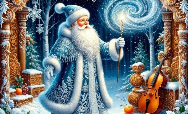 Новый год в русском стиле