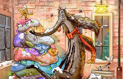 С Рождеством, мокрый нос!