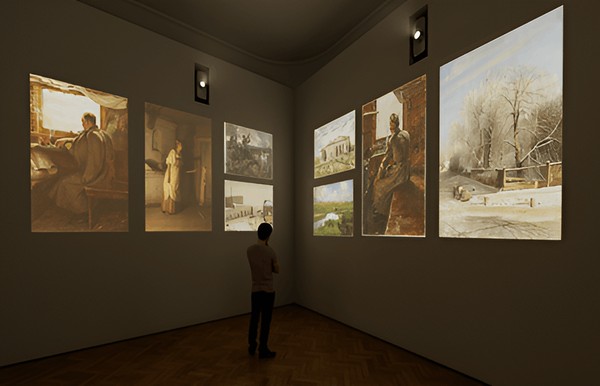 Инновационный мультимедийный проект «Ожившие картины»