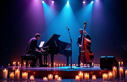 Джаз в сиянии свечей