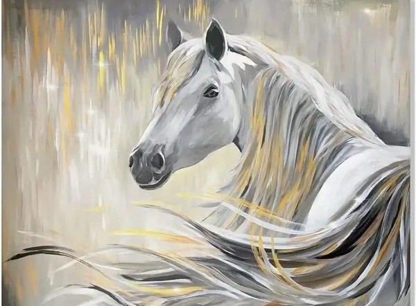 Мастер-класс «Живопись акриловыми красками на холсте «Символ года»