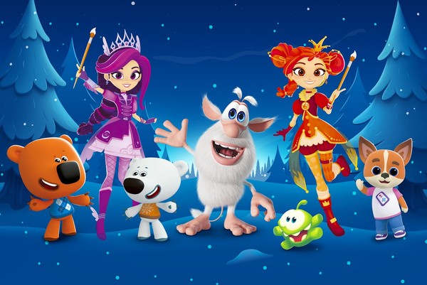 Ёлка телеканала «Мульт». Живые краски