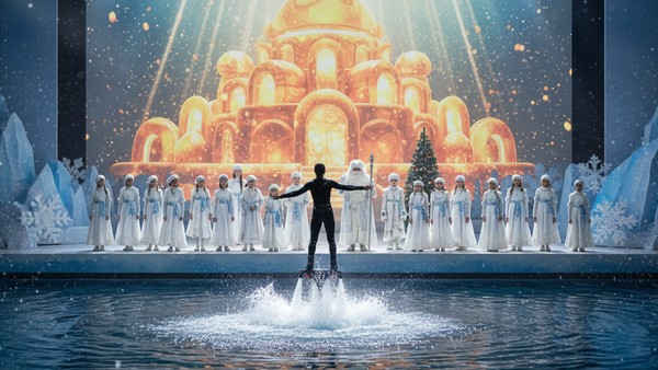 Пиф и Лира: Ёлка на воде