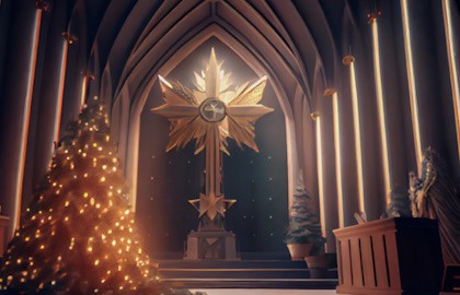 Рождество в Люблино. Тихая Ночь, Святая Ночь. Орган. Скрипка. Голос