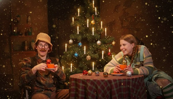 Новый год в домике Петсона