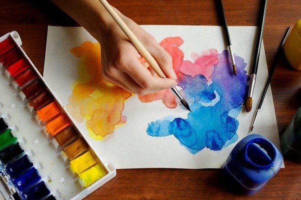 Мастер-класс «Кисть и музыка...»