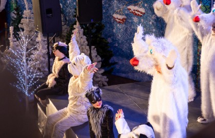 Новогодние приключения для самых маленьких