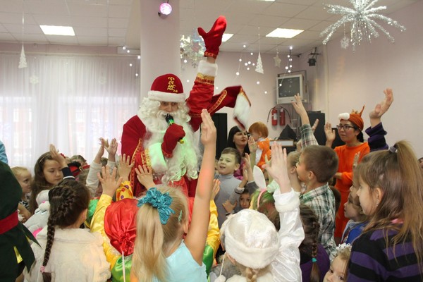 Волшебное событие в ДК «Красная Поляна»: резиденция Деда Мороза