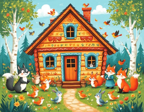 Спектакль «Зайкина избушка»