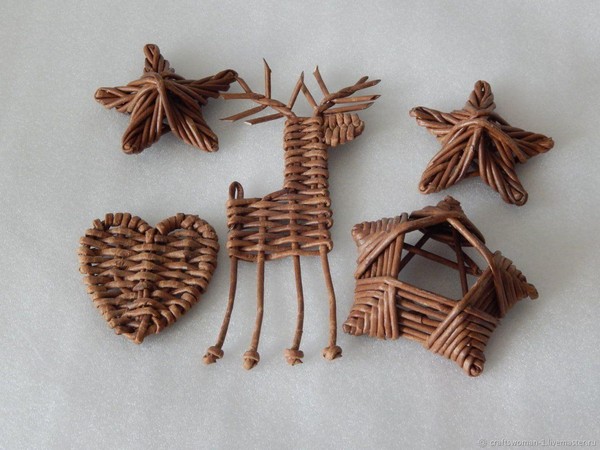 Мастер-класс «Игрушка из бумажной лозы»