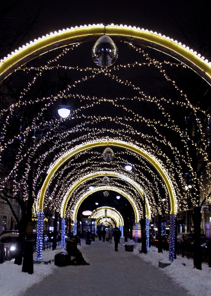 Прогулка по новогоднему Петербургу