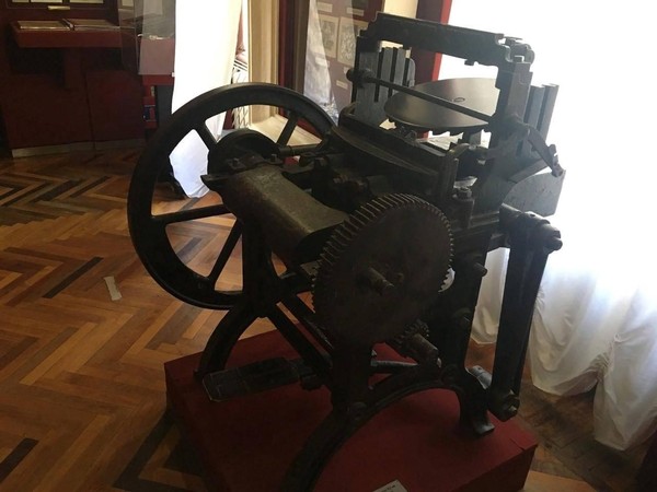 Тематическая беседа «Печатный станок»