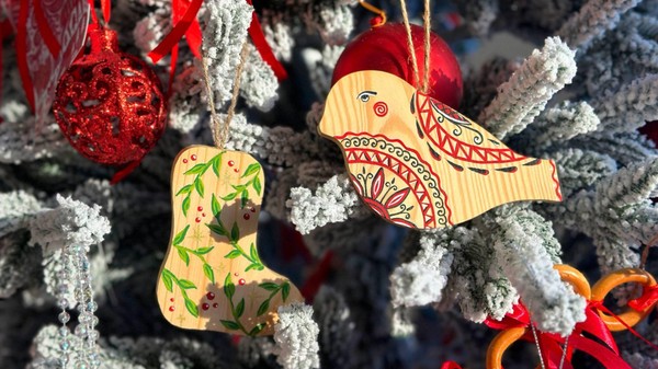 Мастер-класс «Деревянные елочные игрушки»