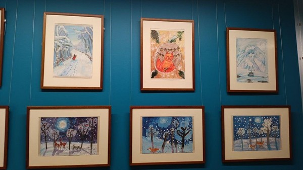 Выставка детских работ «Зимнее настроение»