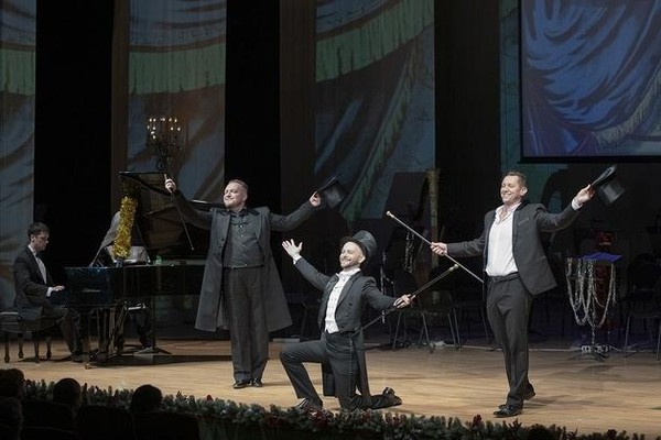 Театрализованный концерт «Новогодний огонёк»