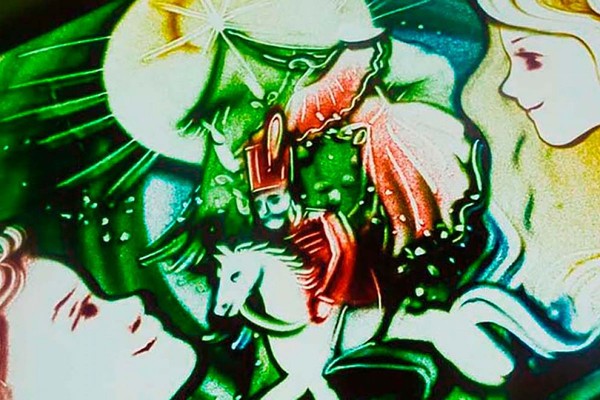 Новогодняя сказка с органом и песочной анимацией. Щелкунчик