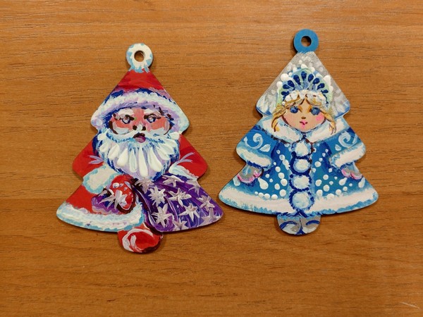 Мастер-класс по росписи по дереву «Вестники Нового года»