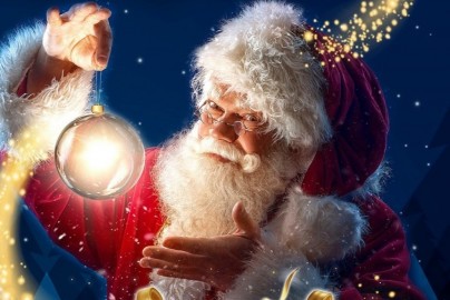 Нвогоднее шоу с дедом морозом