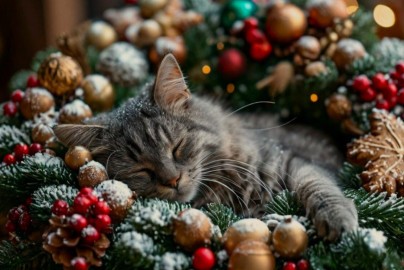 Новогодний венок удачи