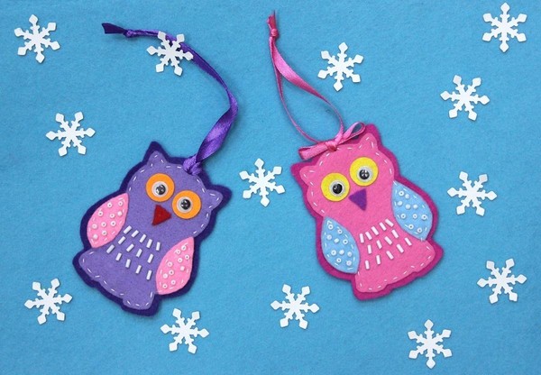 Мастер-класс «Новогодний совенок»