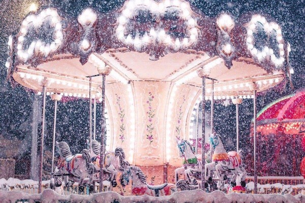 Снежная карусель