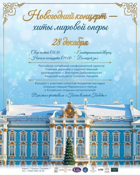 Новогодний концерт "Хиты мировой оперы"
