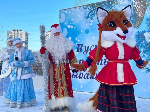 Открытие уличной елки «Наша елка выше всех»