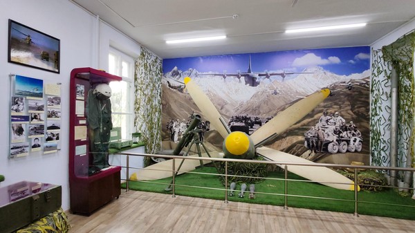 Экспозиция Музея современной военной истории