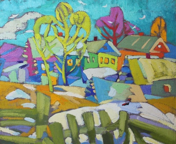 Лекция «Художник, транслирующий позитив, – Александра Овчинникова»