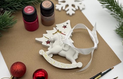 Новогодний мастер-класс по росписи ёлочных игрушек «Создаём волшебство своими руками»