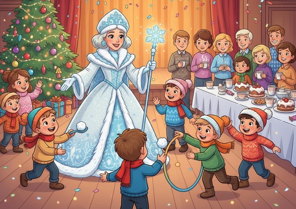 Интерактивная программа «Новогодний переполох»