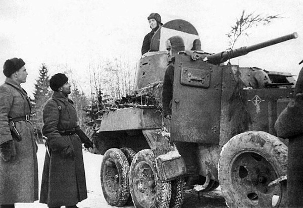 Тематическая беседа «Техника Красной армии. БА–10»