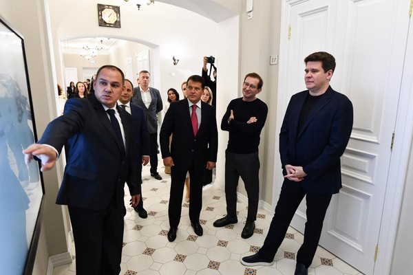 Денис Мацуев в Первой школе