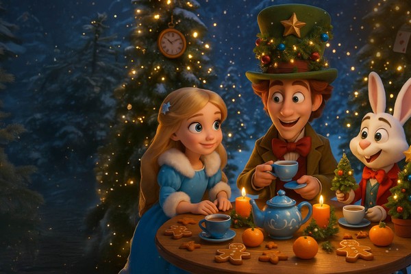 Новогоднее приключение Алисы