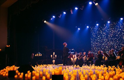 Музыка КИНОшедевров в сиянии тысячи свечей