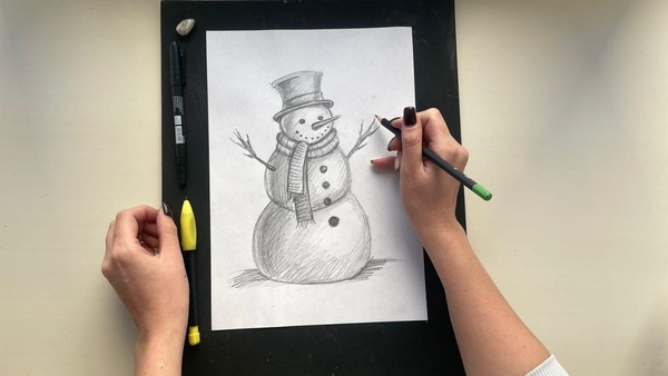 Мастер-класс «Снеговик»