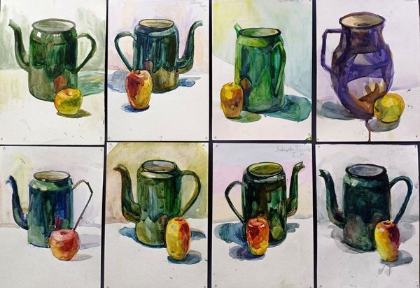 Выставка «Натюрморт на нейтральном фоне»