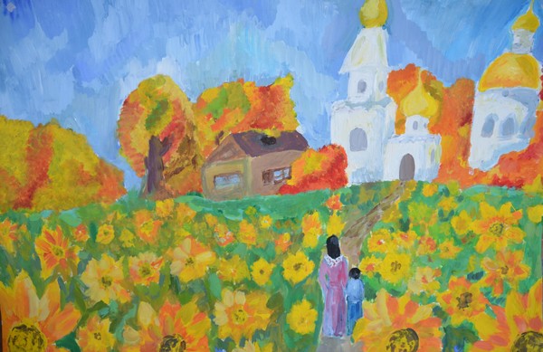 Виртуальная выставка «Русская душа в рисунках»