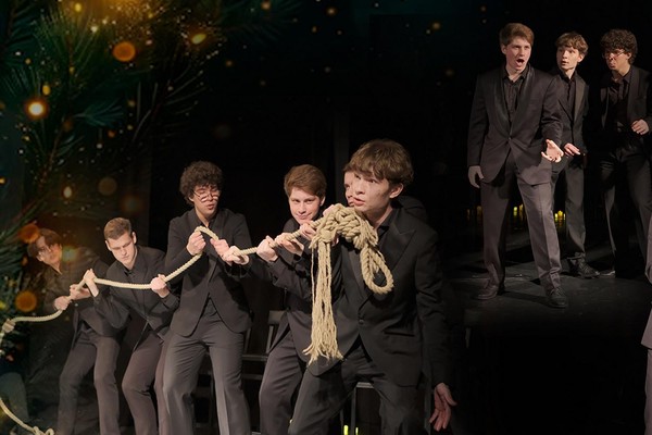 «Новогодний бит а капелла» концерт мужского ансамбля BeCute
