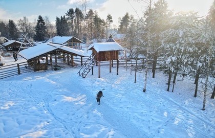 Новый Год в эко-Карелии за 3 дня: Дед Мороз Джухани, мраморный каньон Рускеала, долина водопадов и природный зоопарк!