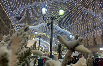 Встречаем Новый год в Петербурге