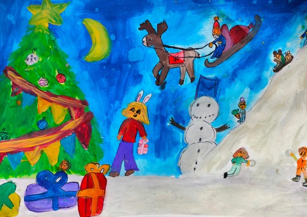 Выставка творческих работ обучающихся «Новый год»